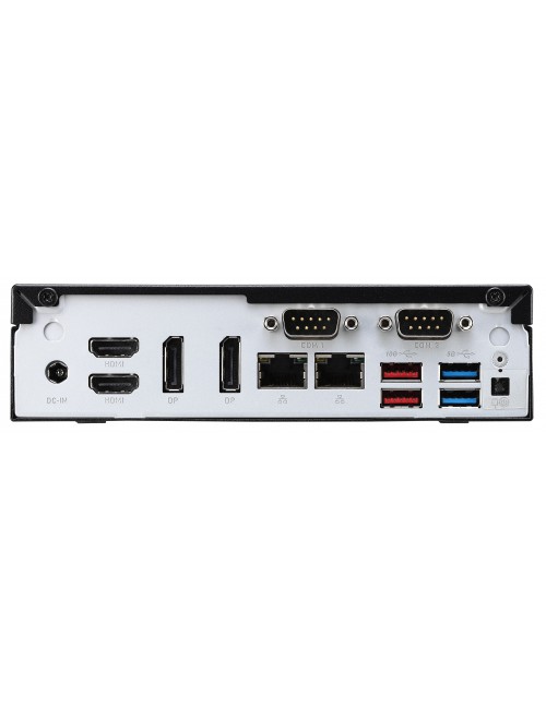 Shuttle Slim PC DH670V2 , S1700, 2x HDMI, 2x DP , 2x 2.5G LAN, 2x COM, 8x USB, 1x 2.5", 2x M.2, fonctionnement permanent 24 7,