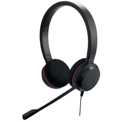 Jabra Evolve 20 Casque Avec fil Arceau Bureau Centre d'appels USB Type-C USB Type-A Noir