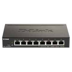 D-Link DGS-1100-08PV2 Géré L2 L3 Gigabit Ethernet (10 100 1000) Connexion Ethernet, supportant l'alimentation via ce port (PoE)