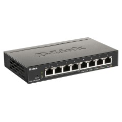 D-Link DGS-1100-08PV2 Géré L2/L3 Gigabit Ethernet (10/100/1000) Connexion Ethernet, supportant l'alimentation via ce port (PoE)