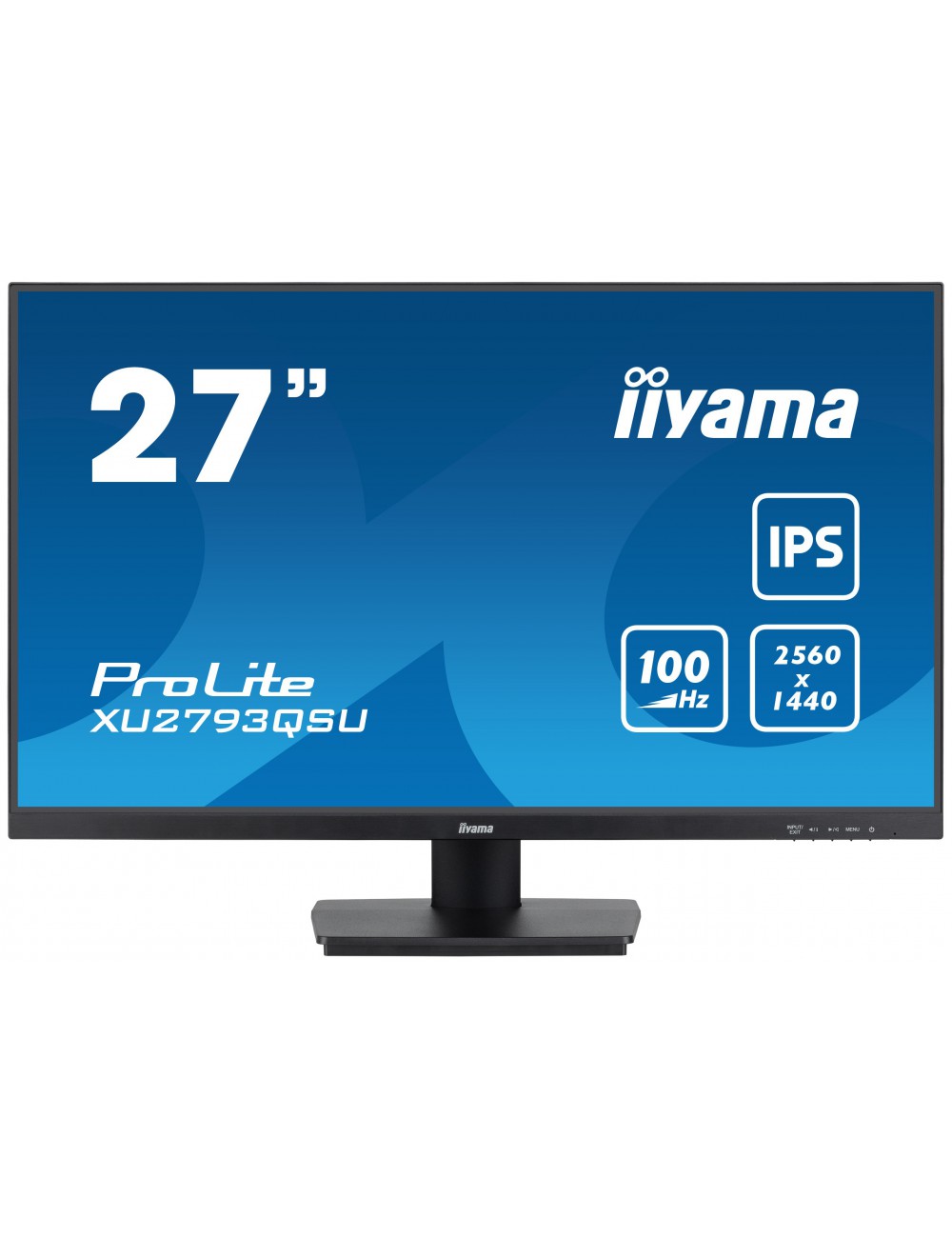 iiyama ProLite XU2793QSU-B6 écran plat de PC 68,6 cm (27") 2560 x 1440 pixels Wide Quad HD LED Noir