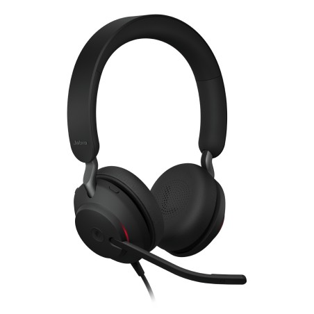 Jabra Evolve2 40 SE Casque Avec fil Arceau Bureau Centre d'appels USB Type-C USB Type-A Noir