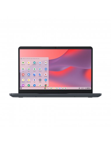 Lenovo 14e Chromebook Intel® N N200 35,6 cm (14") Full HD 8 GB LPDDR5-SDRAM 128 GB eMMC Wi-Fi 6E (802.11ax) ChromeOS Gris