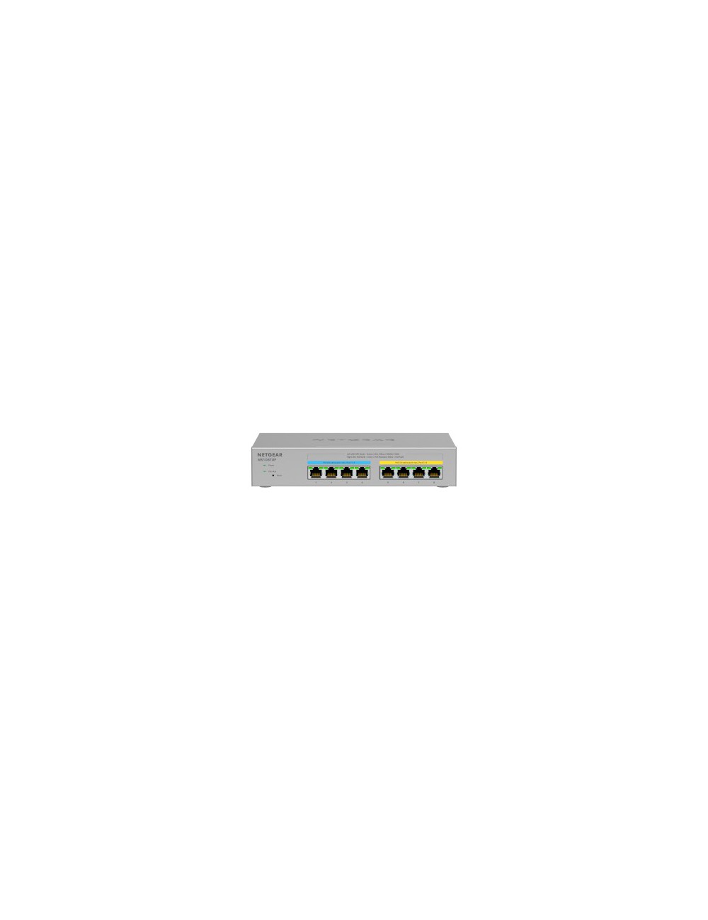NETGEAR MS108TUP No administrado L2 2.5G Ethernet (100 1000 2500) Energía sobre Ethernet (PoE) Gris