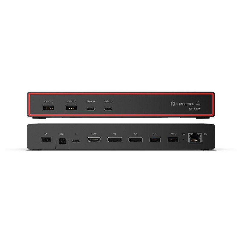 Lenovo ThinkPad Thunderbolt 4 Smart Dock Gen2 7500 Avec fil Noir Lenovo ThinkPad Thunderbolt 4 Smart Dock Gen2 7500 Avec fil Noir
