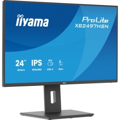 iiyama ProLite XB2497HSN-B1 écran plat de PC 60,5 cm (23.8") 1920 x 1080 pixels Full HD LED Noir