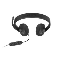 Lenovo VoIP Headset 5000 Casque Avec fil Arceau Bureau Centre d'appels USB Type-C Noir