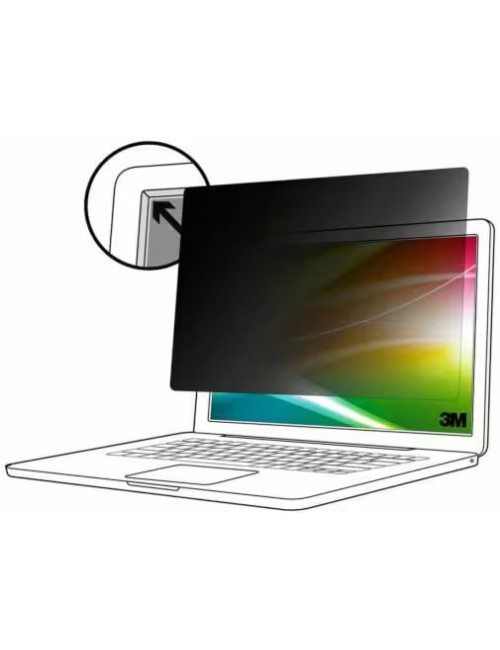 3M Filtro Privacy Bright Screen per 13.3 pol Laptop a Schermo Pieno, 16 9, BP133W9E