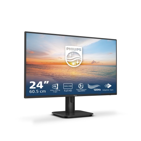 Philips 1000 series 24E1N1100A/00 écran plat de PC 60,5 cm (23.8") 1920 x 1080 pixels Full HD LCD Noir