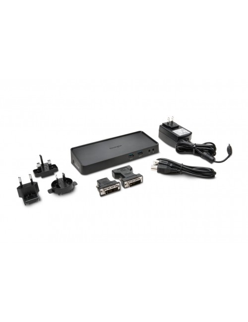 Kensington Replicador de puertos 2K dual USB 3.0 de 5 Gbps SD3600 - HDMI DVI-I VGA - Windows