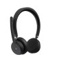 Lenovo Wireless VoIP Headset Casque Sans fil Arceau Bureau/Centre d'appels Bluetooth Noir