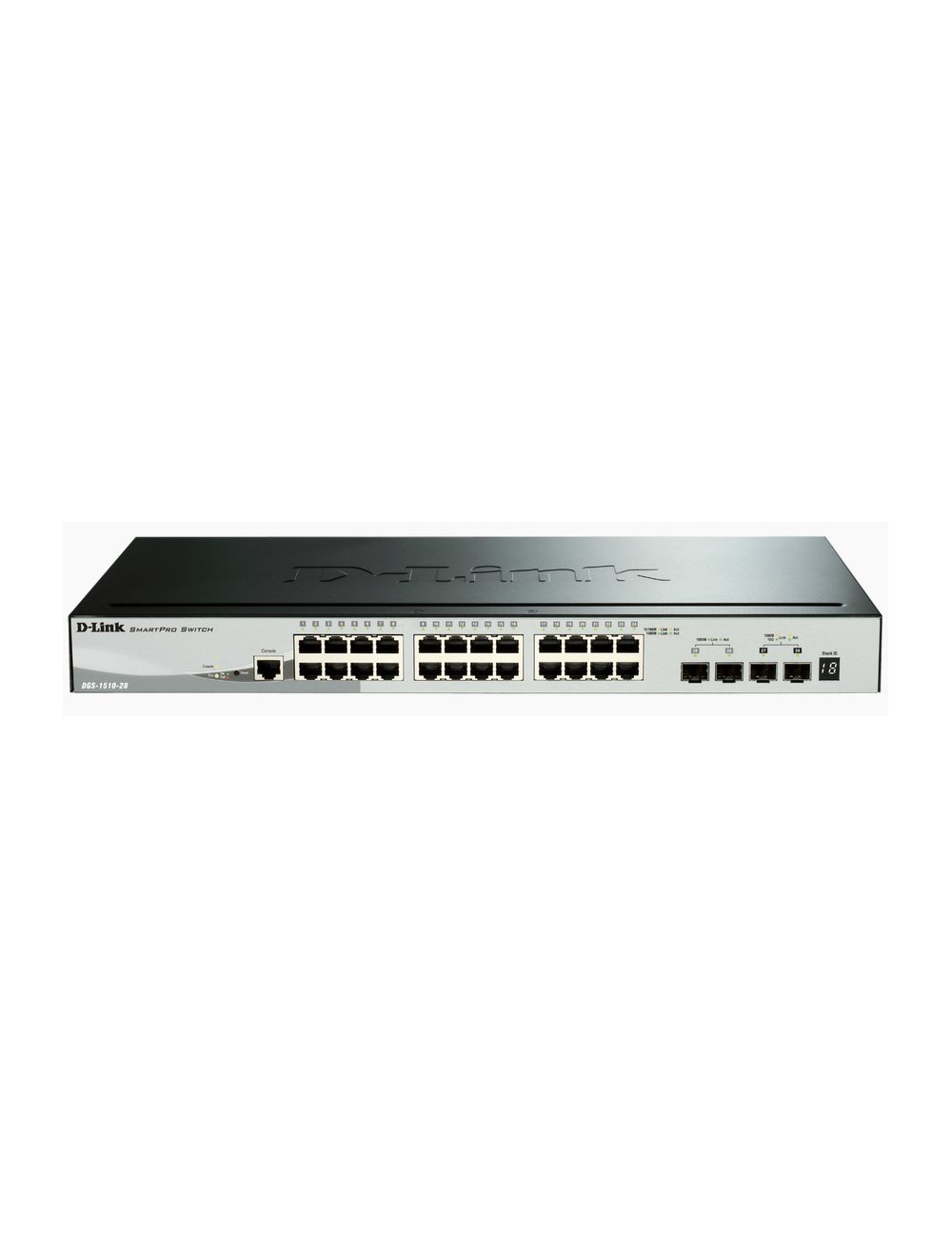 D-Link DGS-1510 Gestito L3 Gigabit Ethernet (10 100 1000) Nero