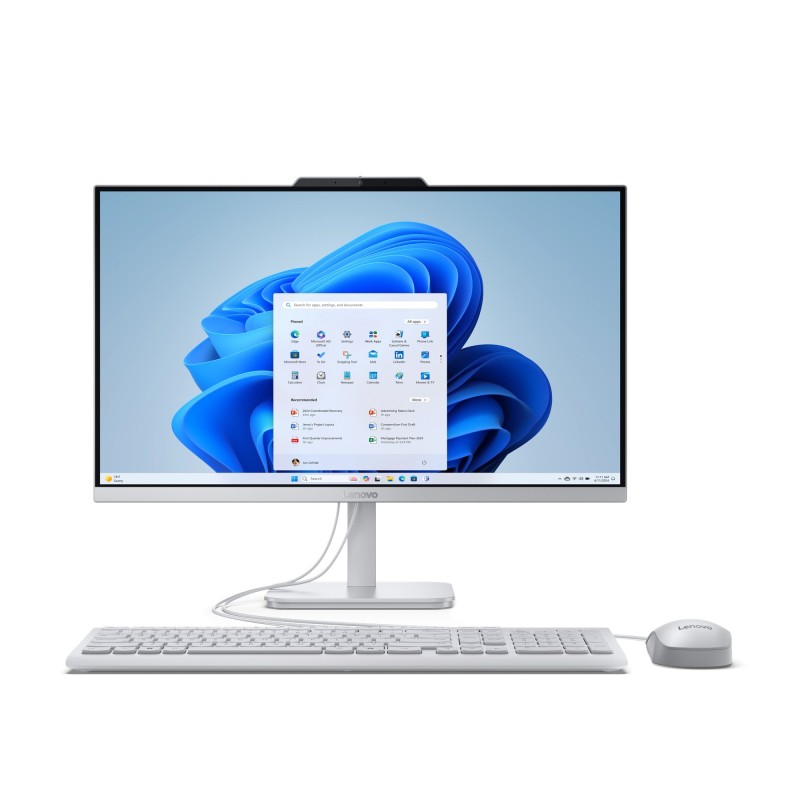 Lenovo A100 Intel® N N100 60,5 cm (23.8") 1920 x 1080 pixels PC All-in-One 8 Go DDR5-SDRAM 512 Go SSD Windows 11 Home Wi-Fi 6 Lenovo A100 Intel® N N100 60,5 cm (23.8") 1920 x 1080 pixels PC All-in-One 8 Go DDR5-SDRAM 512 Go SSD Windows 11 Home Wi-Fi 6