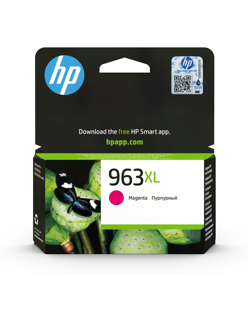 HP Cartucho de tinta Original 963XL magenta de alta capacidad