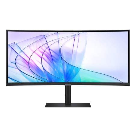 Samsung S65VC écran plat de PC 86,4 cm (34") 3440 x 1440 pixels UltraWide Quad HD LCD Noir