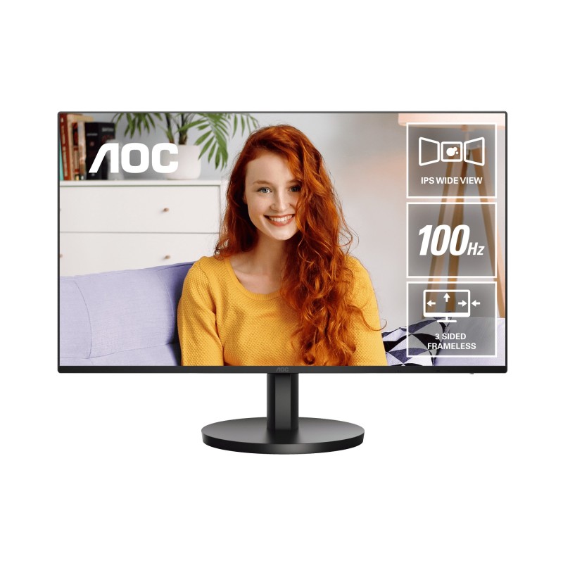 AOC B3 24B3HA2/75 écran plat de PC 60,5 cm (23.8") 1920 x 1080 pixels Noir AOC B3 24B3HA2/75 écran plat de PC 60,5 cm (23.8") 1920 x 1080 pixels Noir
