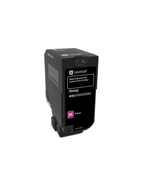 Lexmark 74C2SME cartuccia toner 1 pz Originale Magenta