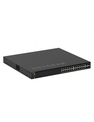 NETGEAR GSM4328-100AJS Gestito L3 Gigabit Ethernet (10 100 1000) Supporto Power over Ethernet (PoE) 1U Nero