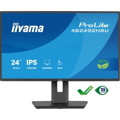 iiyama ProLite XB2492HSU-B1 écran plat de PC 60,5 cm (23.8") 1920 x 1080 pixels Full HD LED Noir