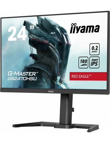 iiyama G-MASTER GB2470HSU-B6 Monitor PC 60,5 cm (23.8") 1920 x 1080 Pixel Full HD Nero