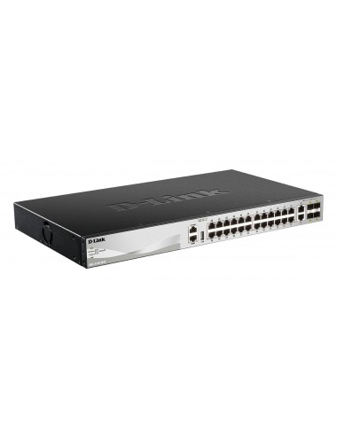 D-Link DGS-3130-30TS E commutateur réseau Géré L3 Gigabit Ethernet (10 100 1000) Gris