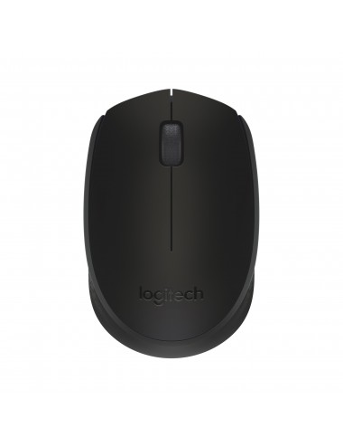 Logitech B170 Black Bp ratón Oficina Ambidextro RF inalámbrico Óptico