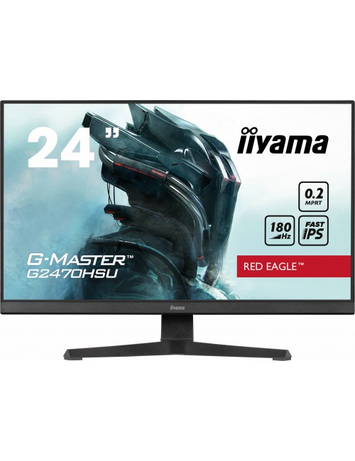 iiyama G-MASTER G2470HSU-B6 Monitor PC 60,5 cm (23.8") 1920 x 1080 Pixel Full HD Nero