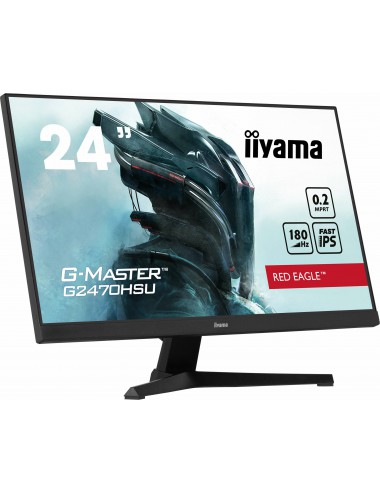 iiyama G-MASTER G2470HSU-B6 écran plat de PC 60,5 cm (23.8") 1920 x 1080 pixels Full HD Noir