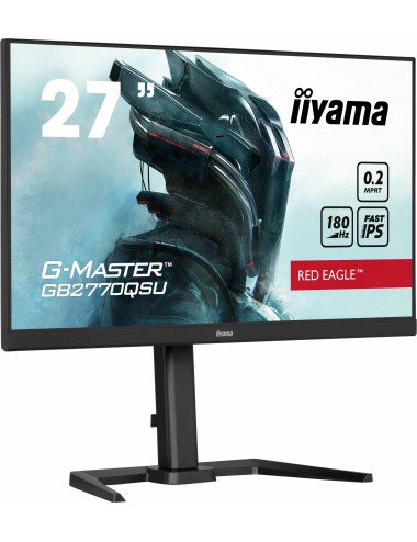 iiyama G-MASTER GB2770QSU-B6 écran plat de PC 68,6 cm (27") 2560 x 1440 pixels 2K Ultra HD Noir