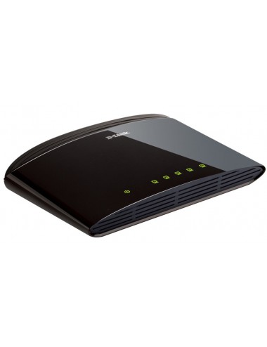 D-Link DES-1005D Non-géré Fast Ethernet (10 100) Noir