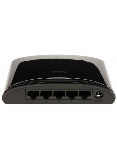 D-Link DES-1005D Non gestito Fast Ethernet (10 100) Nero