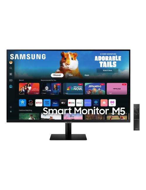 Samsung Smart Monitor M5 M50D pantalla para PC 68,6 cm (27") 1920 x 1080 Pixeles Full HD LED Negro