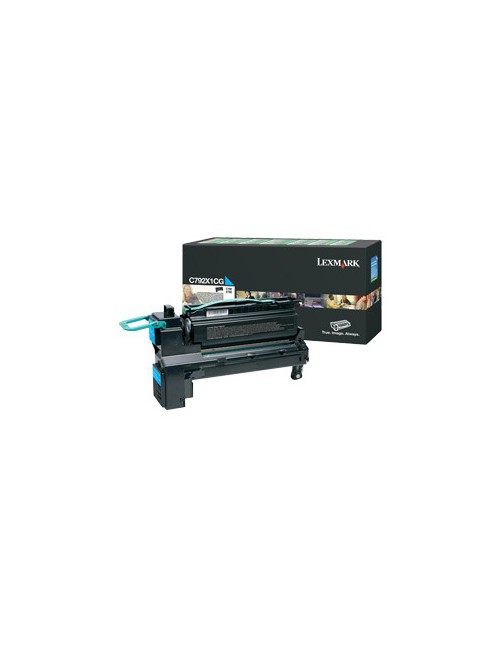 Lexmark C792X1CG cartuccia toner 1 pz Originale Ciano