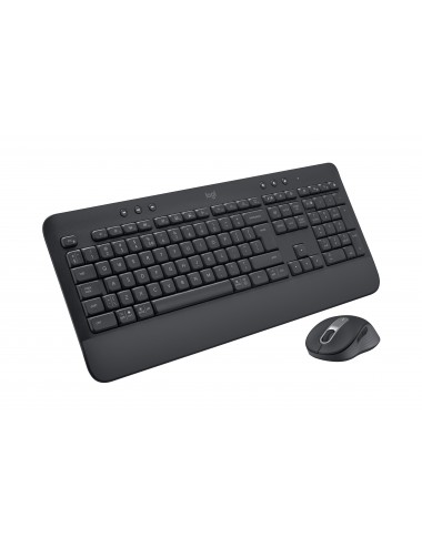 Logitech Signature MK650 Combo For Business clavier Souris incluse Bureau Bluetooth QWERTZ Allemand Graphite