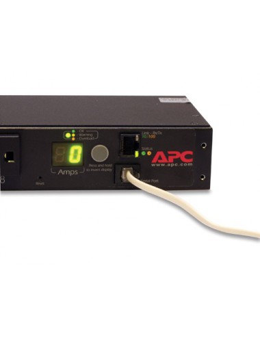 APC AP7900B unité de distribution d'énergie 8 sortie(s) CA 1U Noir