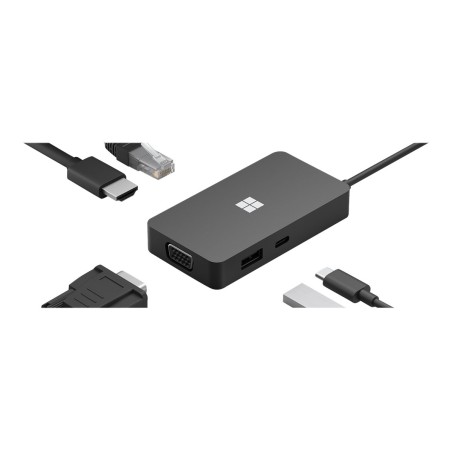 Srfc USB-C Travel Hub Black