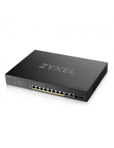 Zyxel XS1930-12HP switch di rete Gestito L3 10G Ethernet (100 1000 10000) Supporto Power over Ethernet (PoE) Nero