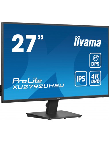 iiyama ProLite XU2792UHSU-B6 Monitor PC 68,6 cm (27") 3840 x 2160 Pixel 4K Ultra HD LED Nero