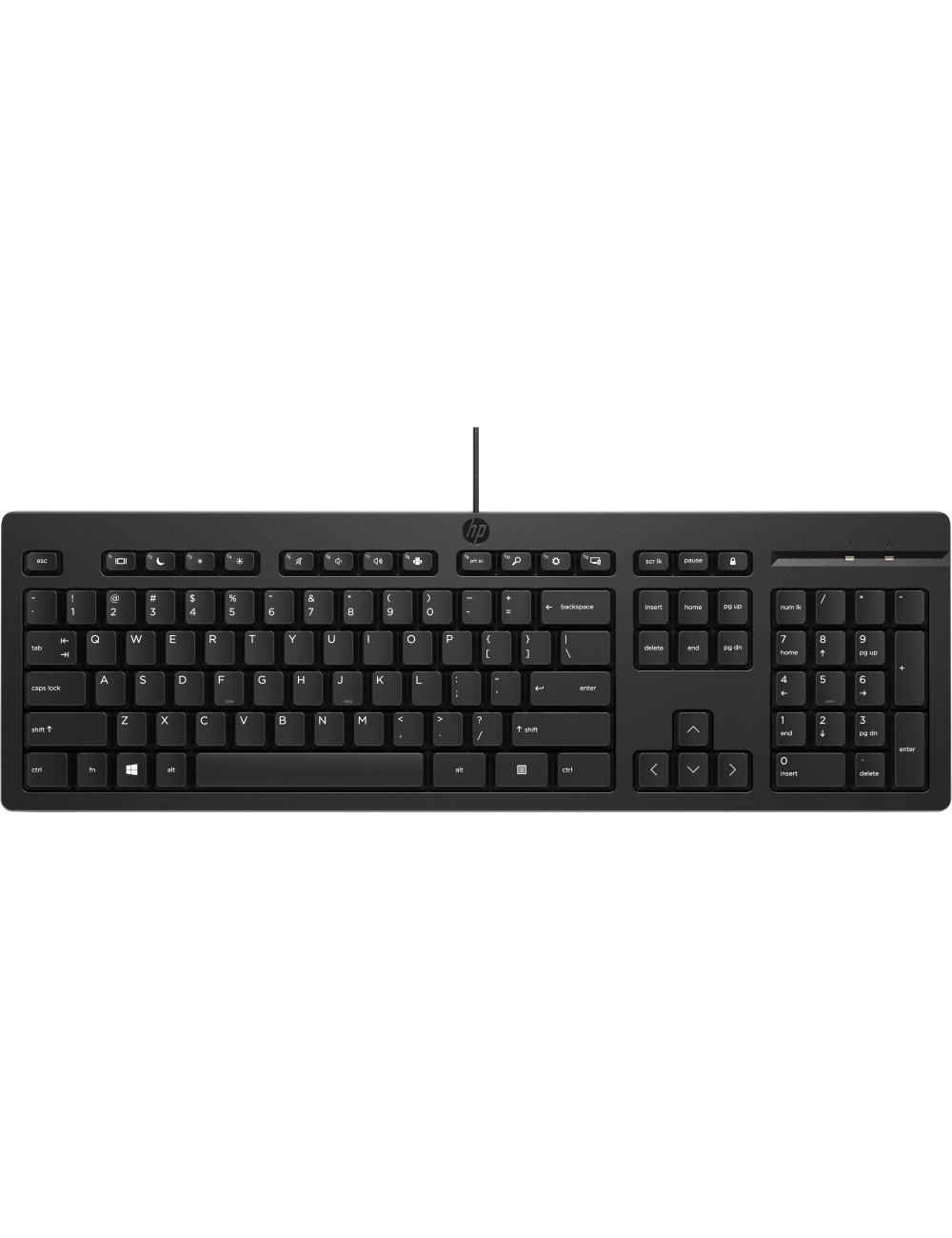 HP Teclado con cable 125