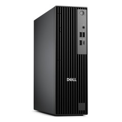 DELL Pro QCS1255 AMD Ryzen™ 5 8600G 16 Go DDR5-SDRAM 512 Go SSD Windows 11 Pro Slim PC PC Noir