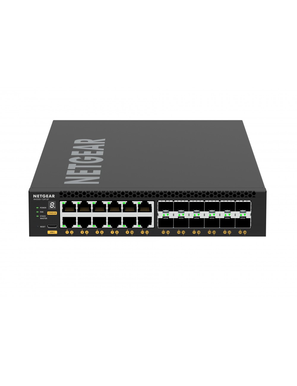 NETGEAR M4350-12X12F Géré L3 10G Ethernet (100 1000 10000) 1U Noir