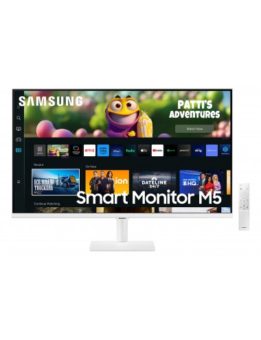 Samsung Smart Monitor M5 M50C pantalla para PC 68,6 cm (27") 1920 x 1080 Pixeles Full HD LED Blanco