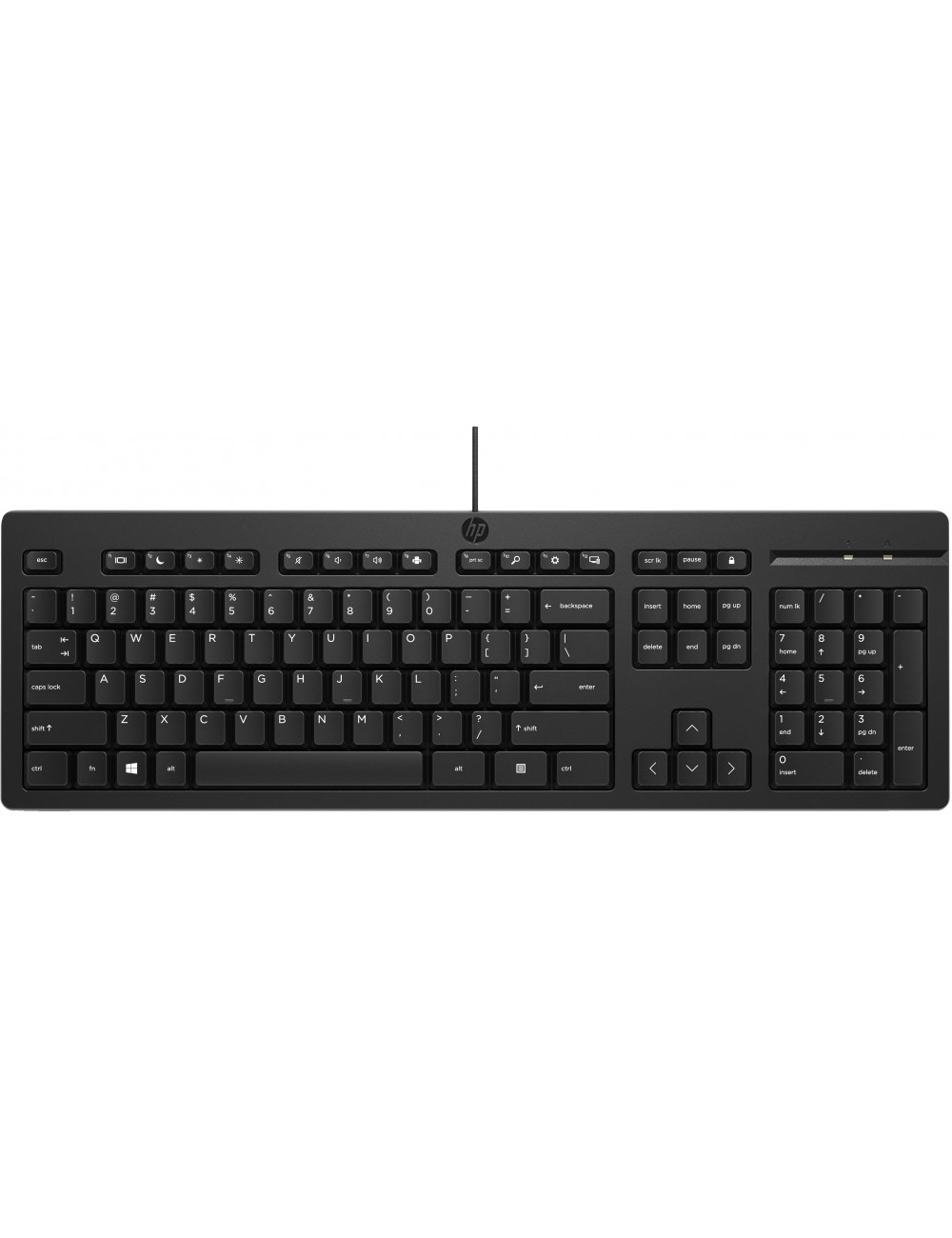 HP Teclado con cable 125