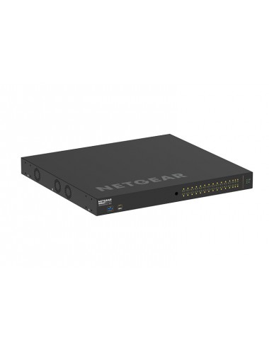 NETGEAR M4250-26G4XF-PoE+ Gestionado L2 L3 Gigabit Ethernet (10 100 1000) Energía sobre Ethernet (PoE) 1U Negro