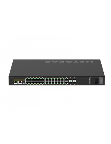 NETGEAR M4250-26G4XF-PoE+ Gestito L2 L3 Gigabit Ethernet (10 100 1000) Supporto Power over Ethernet (PoE) 1U Nero