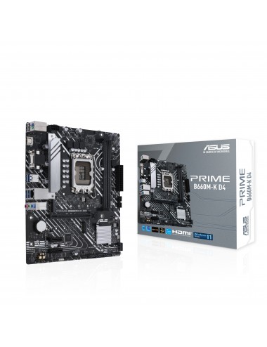 ASUS PRIME B660M-K D4 Intel B660 LGA 1700 micro ATX