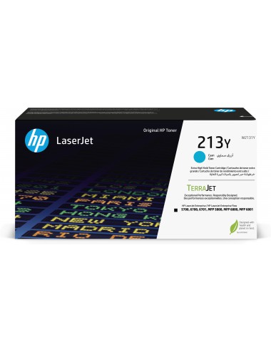 HP Cartuccia toner originale ciano ad altissima capacità LaserJet 213Y