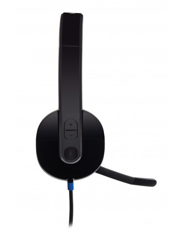 Logitech H540 Auricolare Cablato A Padiglione Ufficio USB tipo A Nero