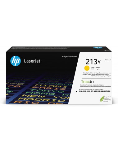 HP Cartucho de tóner Original LaserJet 213Y de capacidad superior amarillo