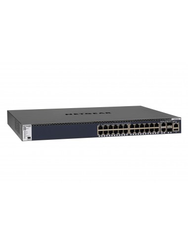 NETGEAR M4300-28G Géré L3 Gigabit Ethernet (10 100 1000) 1U Noir